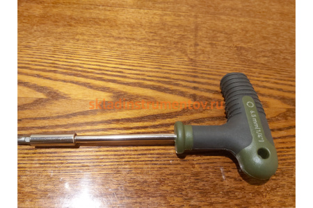 Отвертка с Т-образной рукояткой под биты 1/4 дюйма Дело техники 745600