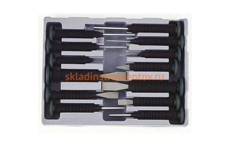 Набор зубил, пробойников и выколоток с защитой 13 предметов FORCE 5139