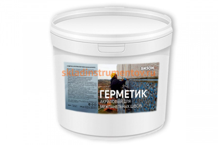Герметик для межпанельных швов Бизон 15кг 904115
