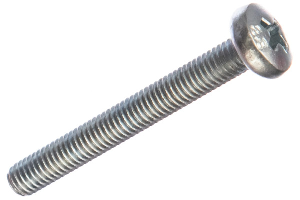 Винт Зубр DIN 7985, класс прочности 8.8, оцинкованный, M5x40 мм, ТФ6, 6 шт. 4-303156-05-040