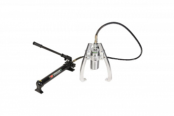 Гидравлический двухтрехлапый переставной съемник с выносным насосом ROCKFORCE 50т RF-6590850H