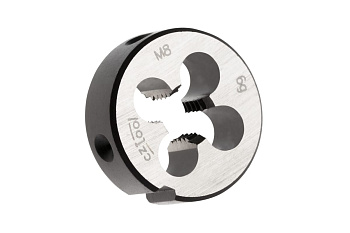 Плашка М 8 шаг 1,25 мм. D25 мм Bucovice Tools 210080