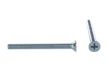Винт ЗУБР DIN 965, M4 x 40 мм, 10 шт, кл. пр. 4.8, оцинкованный, 303116-04-040