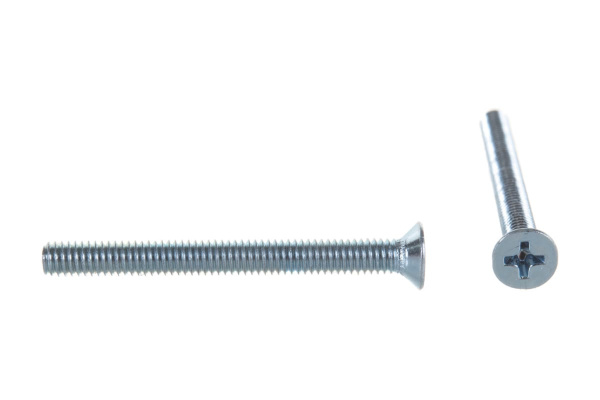 Винт ЗУБР DIN 965, M4 x 40 мм, 10 шт, кл. пр. 4.8, оцинкованный, 303116-04-040