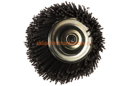 Щётка чашеобразная,абразивная №098 (75 мм; хвостовик 6 мм) для дрели АТАКА 22396