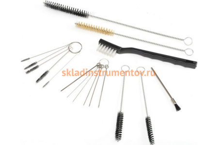 Набор для чистки пистолета 17 предметов Wolf 826.0017