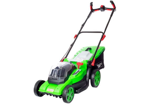 Бесщеточная аккумуляторная газонокосилка REDVERG RD-LM400-36V/BL 6661844