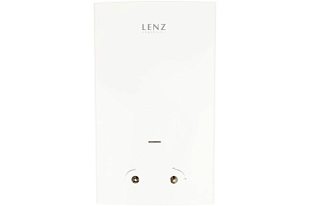 Газовый проточный водонагреватель LENZ TECHNIC 10L WHITE LT10LW