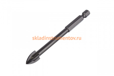Сверло по стеклу и керамике четырехгранное 3 мм vertextools 335-04-03