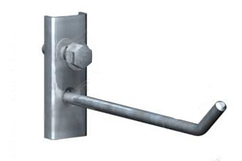 Упаковка оцинкованных крючков FERRUM L100, диаметр 4 мм, в упаковке 25 шт 07.111G