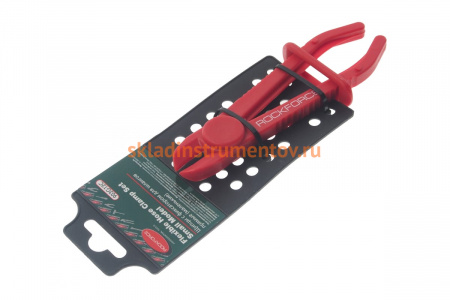 Пластиковый зажим для шлангов с фиксатором L-155мм ROCKFORCE RF-903G12C