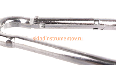 Карабин оцинкованный DIN 5299С 4 шт. (14 мм; ТФ5) Зубр 4-304545-14