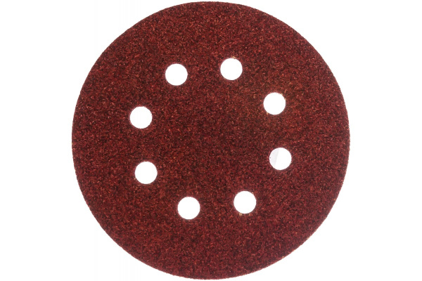 Круг шлифовальный на липучке универсальный (125 мм; Р60; 8 отверстий) KLINGSPOR 270671