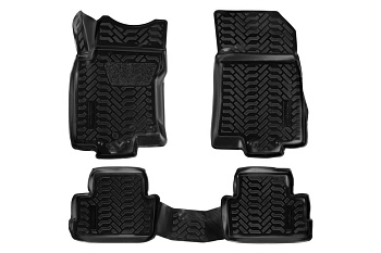 Ковры в салон Airline 3D для Nissan Qashqai II сборка РФ 16- ACM-PS-49