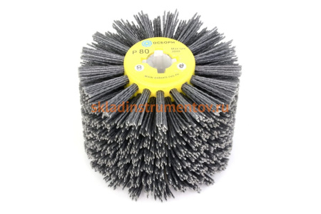 Щетка-валик (120х100х19 мм; P80; полимерный ворс) ОСБОРН 6-037 PLM.RB12010019P80