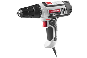 Сетевая дрель-шуруповерт Зубр МАСТЕР ЗДШ-90-2-ПТ