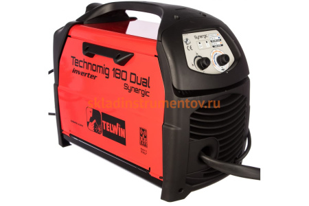 Сварочный инвертор Telwin TECHNOMIG 180 DUAL SYNERGIC 816051