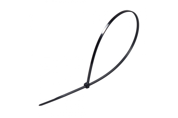 Универсальный пластиковый хомут ЭВРИКА черный 5.0x450мм 25шт ER-15452