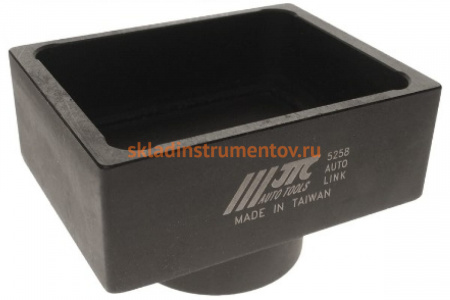 Головка для зажимных ступичных гаек MAN и MERCEDES, 76*60мм JTC-5258