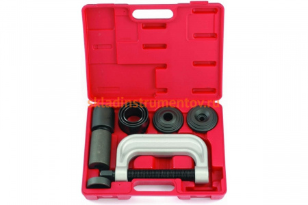 Набор оправок для монтажа и демонтажа сайлентблоков, кейс, 10шт МАСТАК 110-20010C