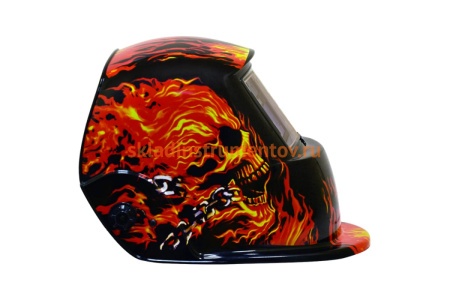 Маска сварщика XDH6E ИНФЕРНО с АСФ-507 БАРС СВ000009158