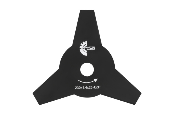 Нож для триммера (230х25.4х1.4 мм; 3 лезвия) МастерАлмаз 10505251