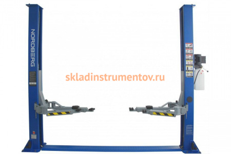 Электрогидравлический двух стоечный подъемник NORDBERG N4120A-4T 380В