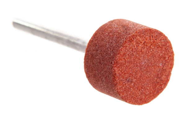 Шлифовальный абразивный круг Зубр на шпильке P 120 d 15x10x3.2 мм L 45 мм 2 шт. 35910