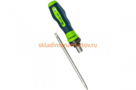 Реверсивная комбинированная отвертка СИБРТЕХ PH2/SL6 13368