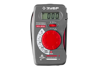 Цифровой мультиметр ЗУБР МАСТЕР МХ-600 59800