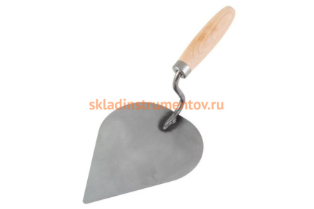 Кельма штукатура (сердечко, 190x150 мм, углеродистая сталь) РемоКолор 28-3-055
