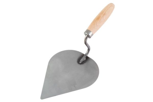 Кельма штукатура (сердечко, 190x150 мм, углеродистая сталь) РемоКолор 28-3-055