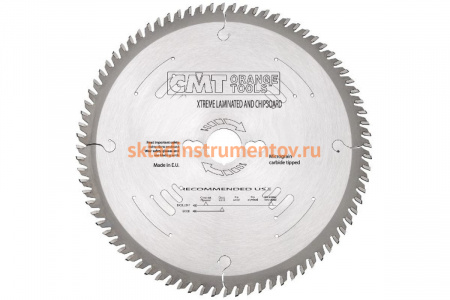 Диск пильный по ДСП (300х30х3.2/2.2 мм; Z=96) CMT 295.096.12M