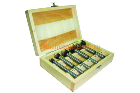 Набор фрез Форстнера (5 шт) Biber 71207 тов-090538