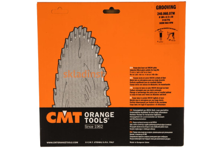 Диск пильный по дереву (180х30х6/3 мм; Z18) CMT 240.060.07M