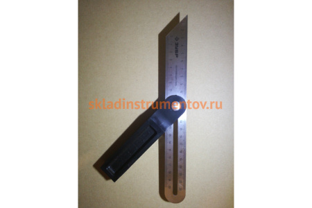 Малка-угломер, пластиковый корпус, полотно с гравированной шкалой Зубр "МАСТЕР" 3428_z01