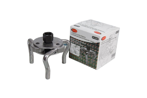 Съемник масляного фильтра ROCKFORCE краб с круглым изогнутым захватом RF-61913