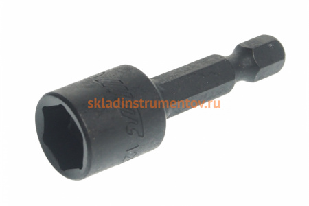 Бита с торцевой головкой магнитная 1/4"x10 мм для шуруповёрта JTC-12S4510