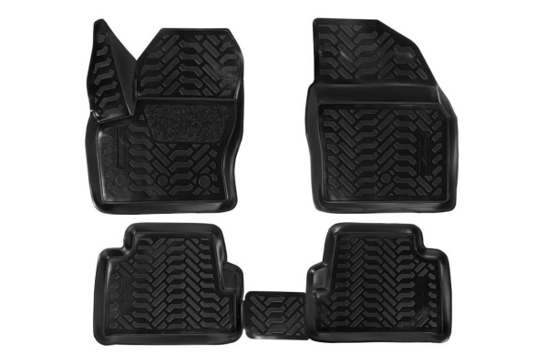 Ковры в салон Airline 3D с подпятником для Ford Kuga 2013 4 шт. ACM-PS-30