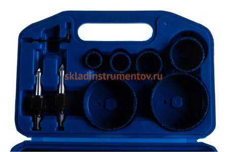 Набор ПРОФЕССИОНАЛ коронки-чашки 6 предметов (22-73 мм) Зубр 33360-H6