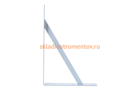 Уголок-кронштейн STAYER MASTER усиленный 400x280x30x4мм белый 37423-1 37423-1