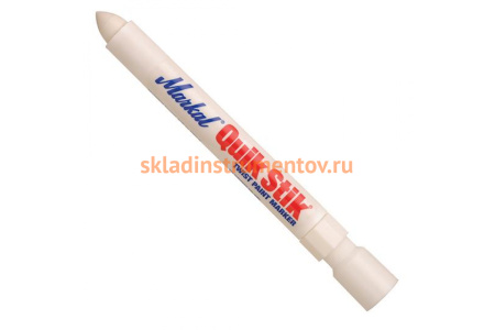 Твёрдый промышленный маркер Markal Quik Stik, белый 61051