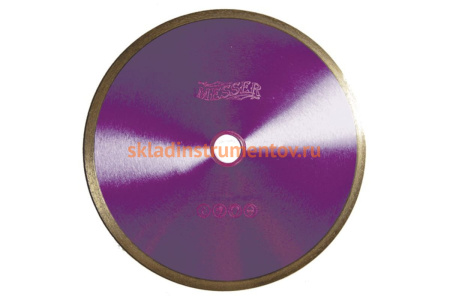 Диск алмазный сплошная кромка G/L по граниту 400D-2.4T-7.5W-25.4/32 MESSER 01-22-400