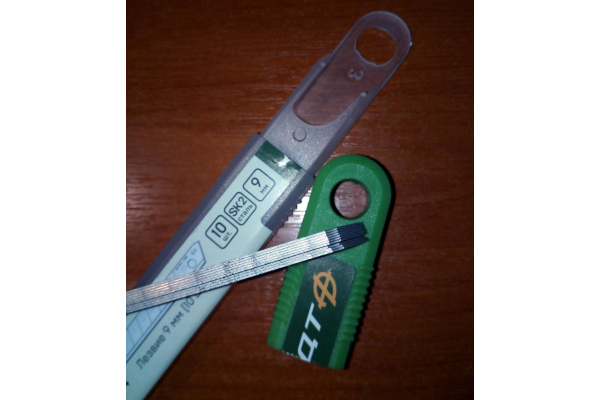 Лезвие сегментированное (10 шт; 9 мм) Дело техники 261914