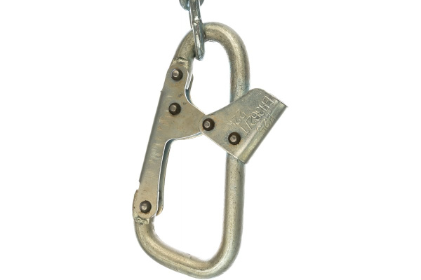 Строп из цепи с амортизатором, монтажным и соединительным карабином ПРОГРЕСС СЕФЕТИ Строп аГ+Кс