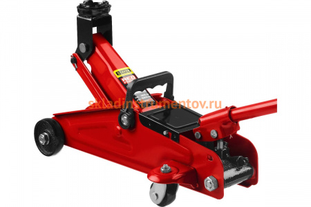 Подкатной домкрат STAYER R-22 Red force 2т, 125-320мм  43152-2