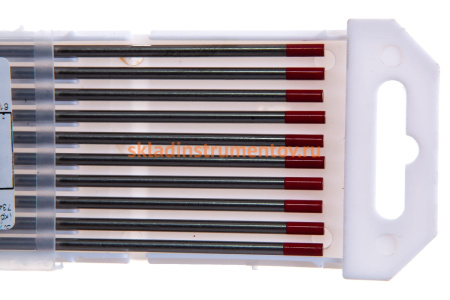 Электрод вольфрамовый WT-20-175 (10 шт; 3 мм; красный; DC) Кедр 7340038