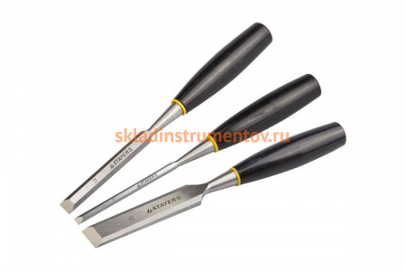 Набор стамесок Stayer Max-Cut с пластмассовой рукояткой, 3шт 1820-H3_z01