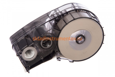 Лента 19.05мм/6.4м винил, черный на белом Brady M21-750-595-WT brd142797