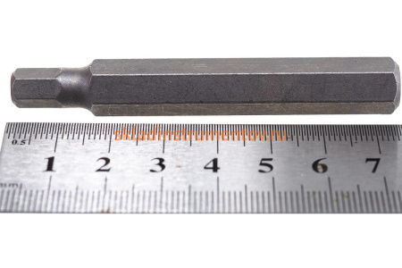 Вставка-бита 10 мм DR шестигранная, H7, 75 мм Ombra 571207